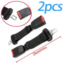 Cross-border Hot Car Seat Belt Extender Joint Thickening Fixer Lengthening Buckle Seat Belt Accessories Straight Insert Buckle