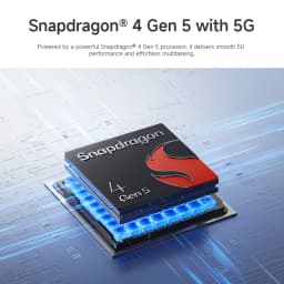 Redmi 17 5G Smartphone Global Version Snapdragon® 4 Gen 5 CPU 50MP Camera 7500mAh 45W Turbo Charging NFC 6.9" Display 120Hz