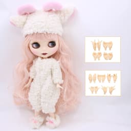 ICY DBS Blyth doll jointed body 30CM BJD nude doll and nude doll clothes shoes handmade set fashion doll girl gift