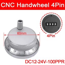 ZS61 CNC Numerical Control Electronic Handwheel Lathe Hand Shake Wide Number Kandi PLC System Pulse Generator Hand Pulse Wheel