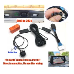VKAUTO Auto Rear View Camera For Mazda 6 Atenza GJ GL sedan 2015~2025 kit For mazda connect Add HD CCD backup Reversing CAMERA