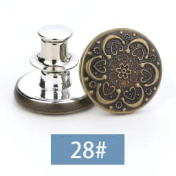 5/10/20Pcs Button Pins for Loose Jeans No Sew Instant Replacement Snap Tack Pant Button Adjustable Metal Pants Button Tightener