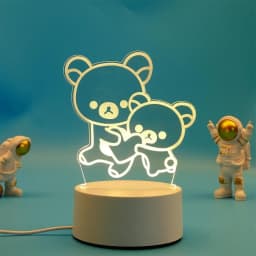 3D Lamp Acrylic USB LED Night Lights Neon Sign Lamp Xmas Christmas Decorations for Home Bedroom Birthday Decor Wedding Gifts