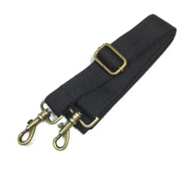 38cm Wide Polyester Cotton Bookbag Strap Military Green Canvas Single Shoulder Slant Cross Strap Bronze Hardware Accessory