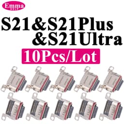 10Pcs Original Charging Port For Samsung S26 S25 S24 23 Ultra S22 S21 Plus S25 FE A34 A52 A53 A54 A56 Charger Connector Dock