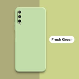 Original Square Liquid Phone Case for Huawei Y6 Y7 Y7a Y8p Y9 Y9s Pro Prime 2019 Soft Silicone 360 Protective Shockproof Covers