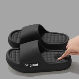 Summer Thick Platform Slippers For Women Indoor Thick Bottom Soft Home Shoes Woman Outdoor Non Slip Couple Beach Flip Flops