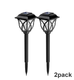 1-10Pack Solar Yard Lights Bright Lawn Lights Outdoor Waterproof Led Solar Pathway Lights Landscape Path Lights
