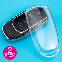 Slim Car Key Fob Case Cover Keychain For Chery Tiggo 7 8 Pro Max Omoda 5 C5 S5 O5 Jaecoo J7 J8 Accessories Black Transparent
