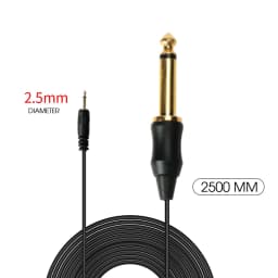 High Quality Tattoo Machine Clip Cord RCA/DC Plug For Tattoo Power Supply Pedal Hook Line Audio Cable Permanent Makeup Accessory