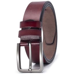 2025 Men Belts Pin Buckle Metal Automatic Buckle Belt Genuine Leather Male Belt Strap Male Black Coffee Brown WaistBelts for Men