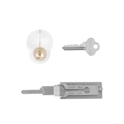 SS001 SS002 PRO 2-in-1 Stainless Steel Master Key Decoder Master Key Decoder Suitable for Opening Room Door Locks