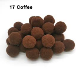 Mini Fluffy Soft Pom Poms 8/10/15/20/25/30mm Pompoms Ball Handmade Kids Toys Wedding Christmas Decor DIY Sewing Craft Supplies