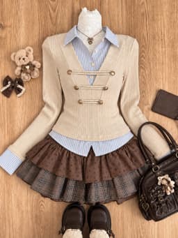 Women's Y2K Vintage Lace Patchwork Dress Two Piece Set Summer Elegant Retro Cardigan + Sweet Fashion Sleeveless Slim Mini Dress