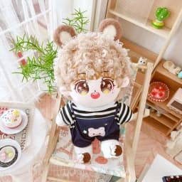 20cm Cute Idol Boy Doll Kawaii Stuffed Soft Cotton Plush Doll with Clothes for Girls Fans Collection Gifts Anime Game Periphery