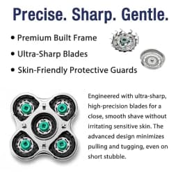 Blade Pro Replacement Head Fit For Remington Balder Pro RX5,XR7000,XR1500 Balding Men Shaver