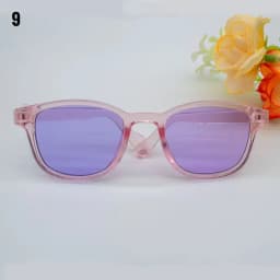 Fashioning Triangle Frames Mirror Photograph Props Dog Eyeglasses Cat Glasses Square Glasses Dog Sunglasses