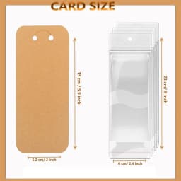 30pcs/lot Keychain Display Card Packaging Holder White Paper Keyring Packing Cards Hang Tag For Diy Jewelry Making Packaging
