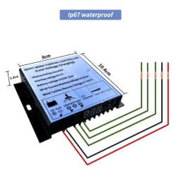 12V 24V 48V Wind Turbine Charge Controller 600W 800W MPPT Low Wind speed booster Charging Regulator Generator Charger