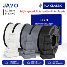 JAYO 3D PETG/ High Speed Matte PETG / PLA Classic Printer Filament 1.75mm 3D Printer Filament 5.5KG Neatly Wound PETG for 3D