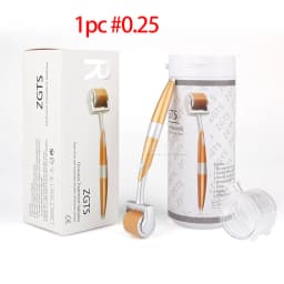 1/2/4pcs ZGTS192 Derma Roller Beauty 192pin Micro Needles Dermaroller Skin Care Tool for Face Body Hair Microneedle Reusable