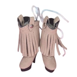 Tilda 2.5cm Mini Doll Boots for Blythe Dolls Toy,Cute High Heel Shoes for Azone Obitsu Licca Doll Accessory Cute Girls Present
