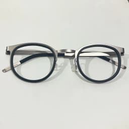 Denmark Ultralight Retro Round Glasses Frame Men Women 9704 Fashion Screwless Eyeglasses Titanium Acetate Oculos Classic Design