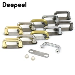 5/10/20Pcs 21mm Metal D-ring Buckles Arch Bridge with Screws Clasp Bag Handle Strap Connector Buckle Hardware Accessories