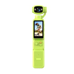 New 4K Handheld Gimbal Action Camera HD 180 Rotatable Lens Anti Shake Pocket Vlog Camera with Fill Light For Outdoor Sports