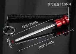 8MM/10MM Gym Equipment Weight Stack Pin Weight Pin Magnetic Weight Stack Pin with Pull Rope Strength Practical WeightStack Pin