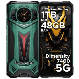 DOOGEE S200 Ultra 5G AI Rugged Phone 6.72" Dimensity 7400 48GB RAM (12+36) 1TB ROM 11000mAh Battery Android 15 NFC Smart phones