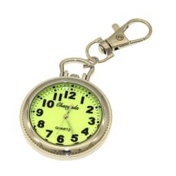 Big Number Luminous Dial Pocket Watch With Roman Label Necklace Pendant Quartz Clock Gift Men and Women