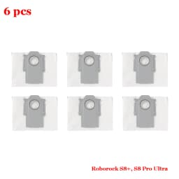 Dust Bag For Roborock S8+, S8 Pro Ultra, S7 Pro Ultra, S7 MaxV Ultra, Q7+, Q7 Max+, Q5 Plus Robot Vacuum Cleaner Spare Part