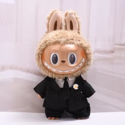 For 38cm Labubu Doll Clothes Lovely Clothes Wedding Dress Suit Doll Accessories Changing Dress Sitting Party Game Gift Toys