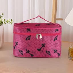 Dot Makeup Bag Travel Portable Large Capacity Toiletry Organizer Storage Box Carry On Waterproof Handbag Cosmetic Bag Wash Bag