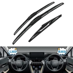 Front Rear Wiper Blades For Toyota Land Cruiser Prado 150 J150 2009 - 2023 Windshield Brush Windscreen Window Accessories Parts