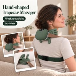 Bionic Finger Neck Shoulder Massager Wireless Trapezius Neck Cervical Kneading Massage Shawl Brushless Motor Neck Masajeador