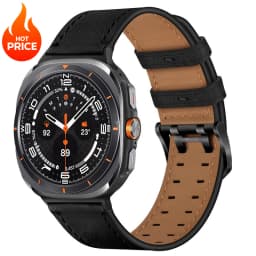 Original Strap for Samsung Galaxy watch Ultra 47mm accessories Leather Loop Sport Bracelet Correa Galaxy watch Ultra 2025 Band