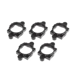 5Pcs M12 Lens Base 18mm Mounting Hole Spacing 6mm 8.5/10/12/13mm High Plastic Lens Holder PCB Board Module Lens Mount Connector