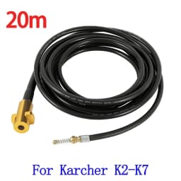 High Pressure Sewer Drain Water Cleaning Hose Pipe Cleaner Kit with Adapter for Karcher K2-K7 Washers Nozzle Car Wash Hose