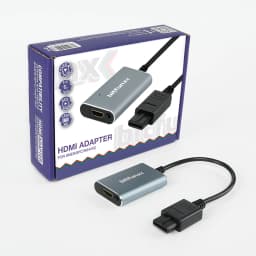 Bitfunx 720P HDMI™ Adapter S-video SV/AV HDTV Converter For NTSC PAL N64 SNES SFC NGC Game Console Aspect Ratio Switch