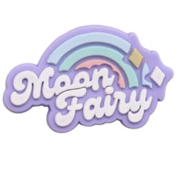 1Pcs Mermaid Tail Rainbow Unicorn Star Moon PVC Garden Shoes Charms Accessories DIY Shoe Decoration Sandals Ornament