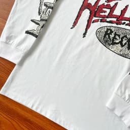 HS Recdrds Ins Same European and American Fashion Brand Cotton Long-Sleeved T-Shirt