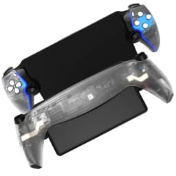 Replacement Shell for 30th Anniversary Grey PlayStation Portal Case Accessorie Premium PS Portal Full Cover Plate for PS5 Portal