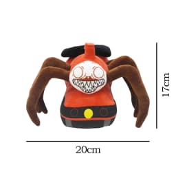 Choo-Choo Charles Plush Toy Horror Game Character Stuffed Doll Scary Spider Train Soft Model Cartoon Plushie For Kids Children
