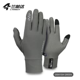 LAMEDA Winter Cycling Gloves 5-15℃ Touchscreen Riding Thermal Road Mountain Bike Full Finger Gloves Cycling Accessories for Men