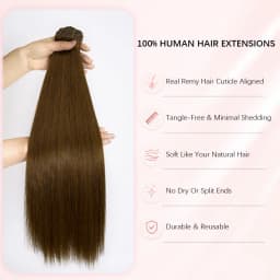 Straight Clip In Human Hair Extensions 7 Pcs/Set Full Head Brazilian Clip Ins Hair 85/120 Grams Clip on Hair Extension for Women