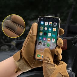 Tactical Cycling Gloves Men Women Knuckle Shell Protective Camping Gloves Motorcycle Hiking Full Finger Exercise Patrol Gloves