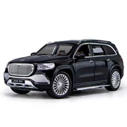 1/24 Maybach GLS-Class GLS600 SUV Alloy Car Model Diecasts Metal Toy Luxy Car Model Collection Sound Light Simulation Kids Gifts