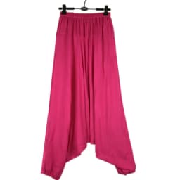 Women Summer Harem Pants Casual Cotton Solid Elastic Waist Wide Leg Pants Bottoms Loose Long Trousers 13 Colors